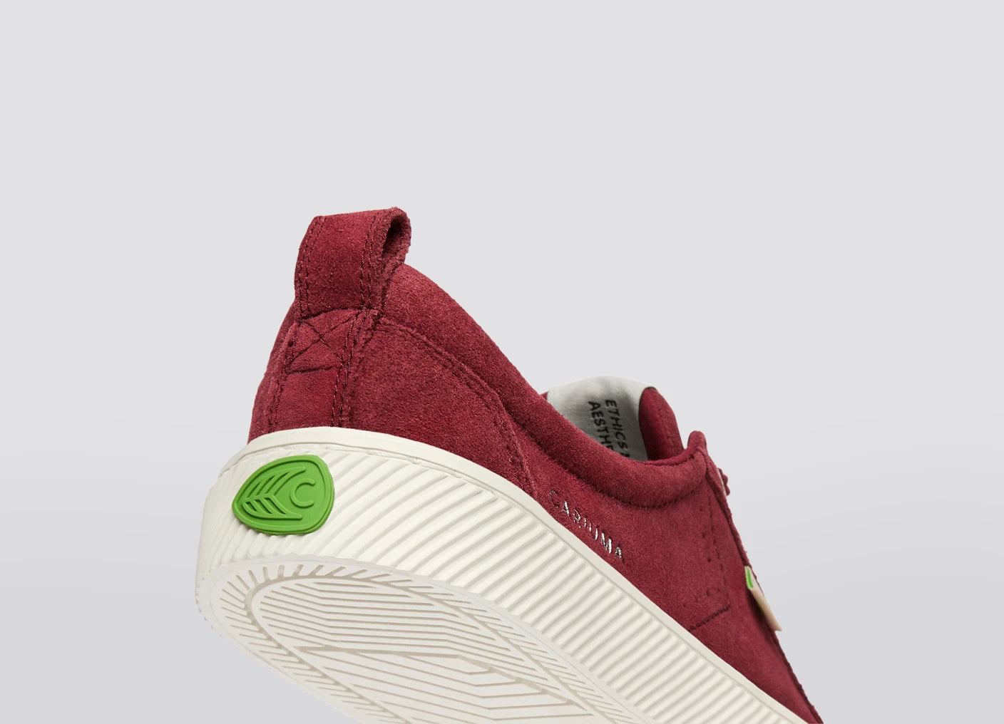 OCA Low Cabernet Suede Sneaker
