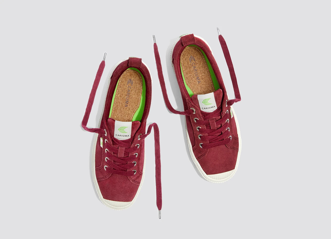 OCA Low Cabernet Suede Sneaker