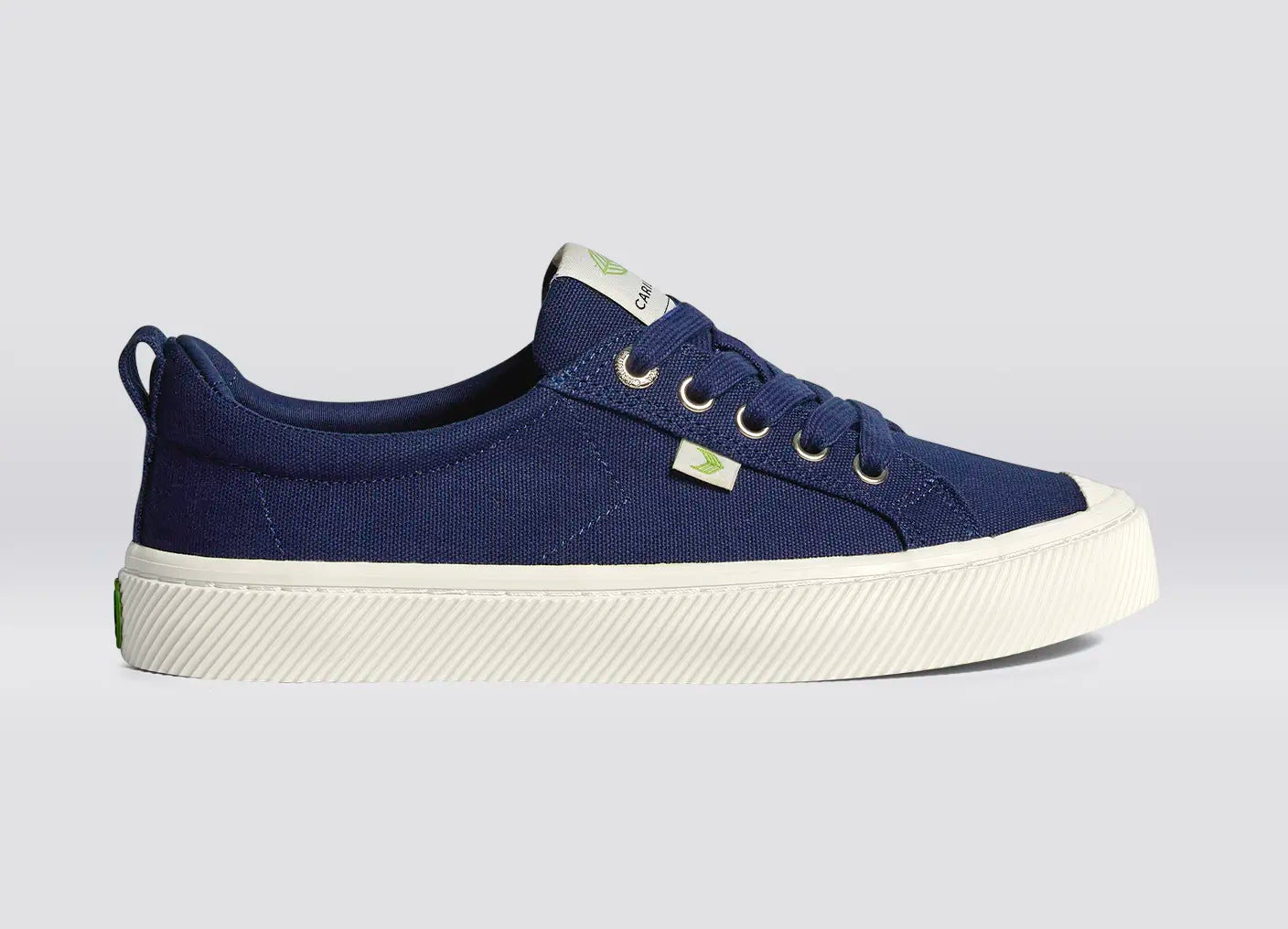 OCA Low Marine Blue Canvas Sneaker
