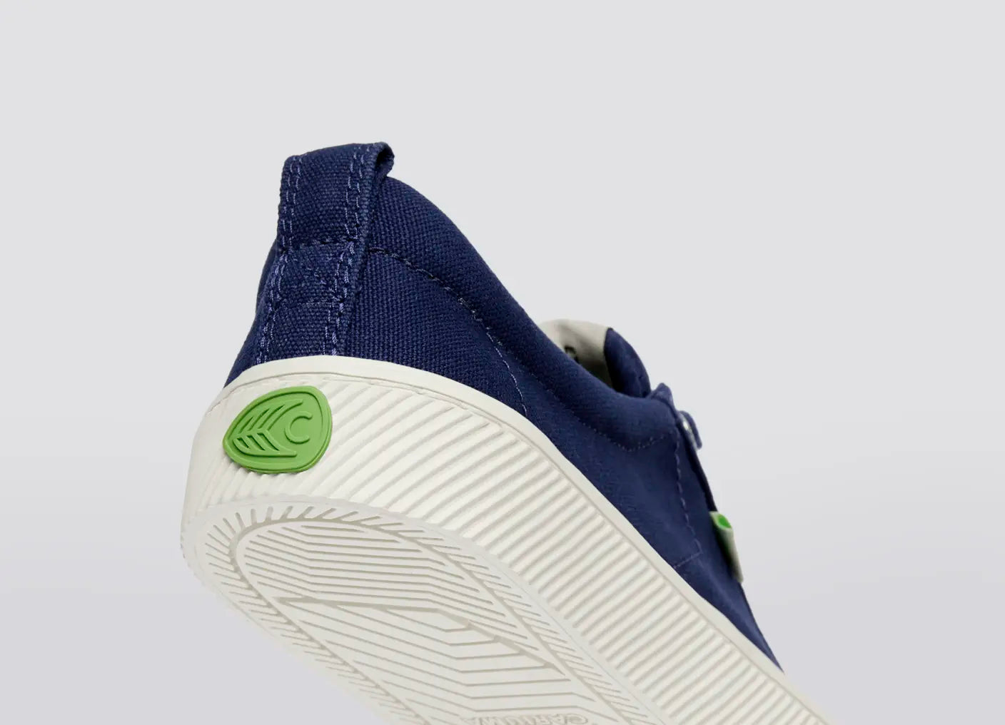 OCA Low Marine Blue Canvas Sneaker
