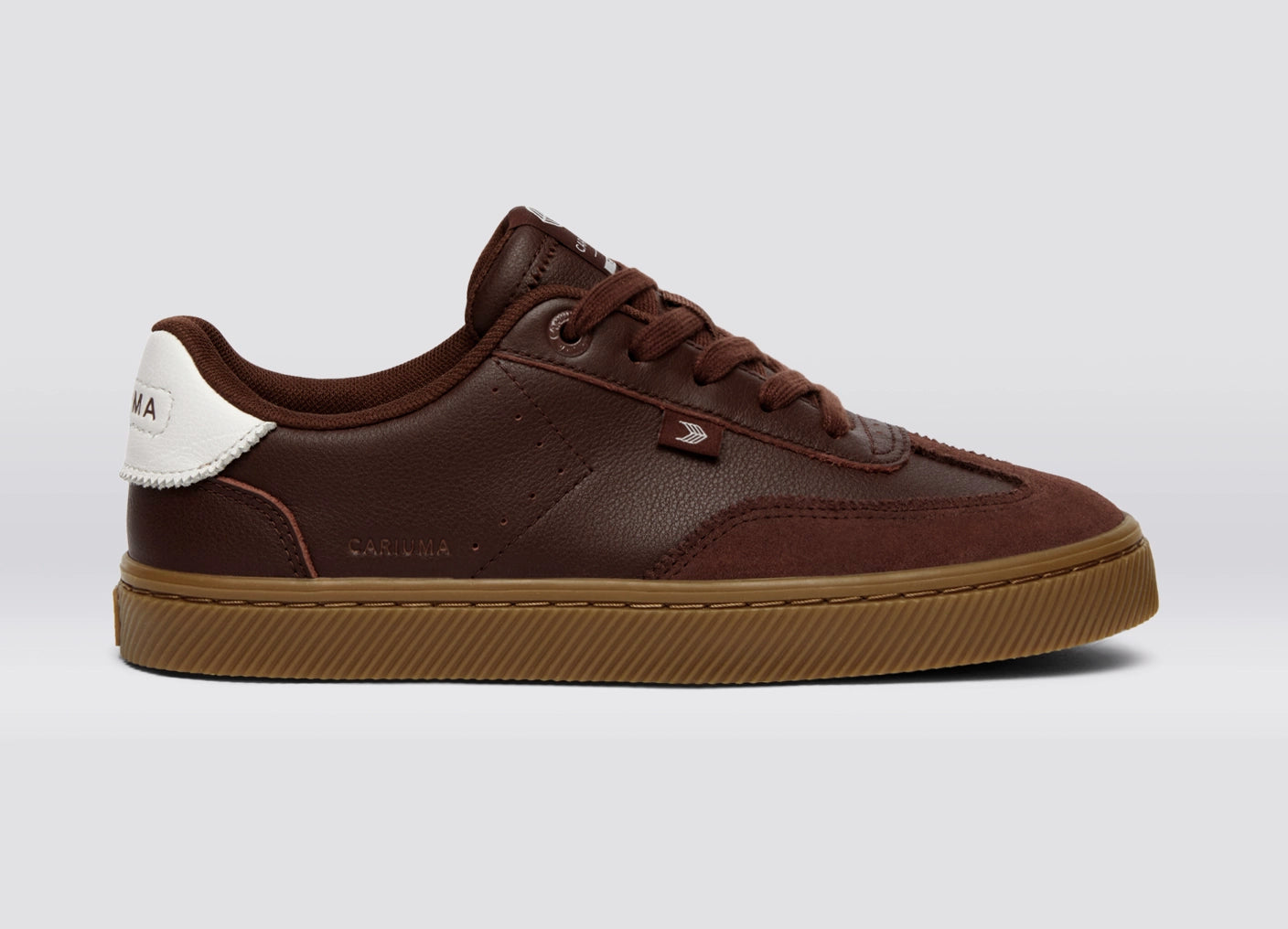 TOCA Coffee Brown Diamond Leather Brown Suede Sneaker
