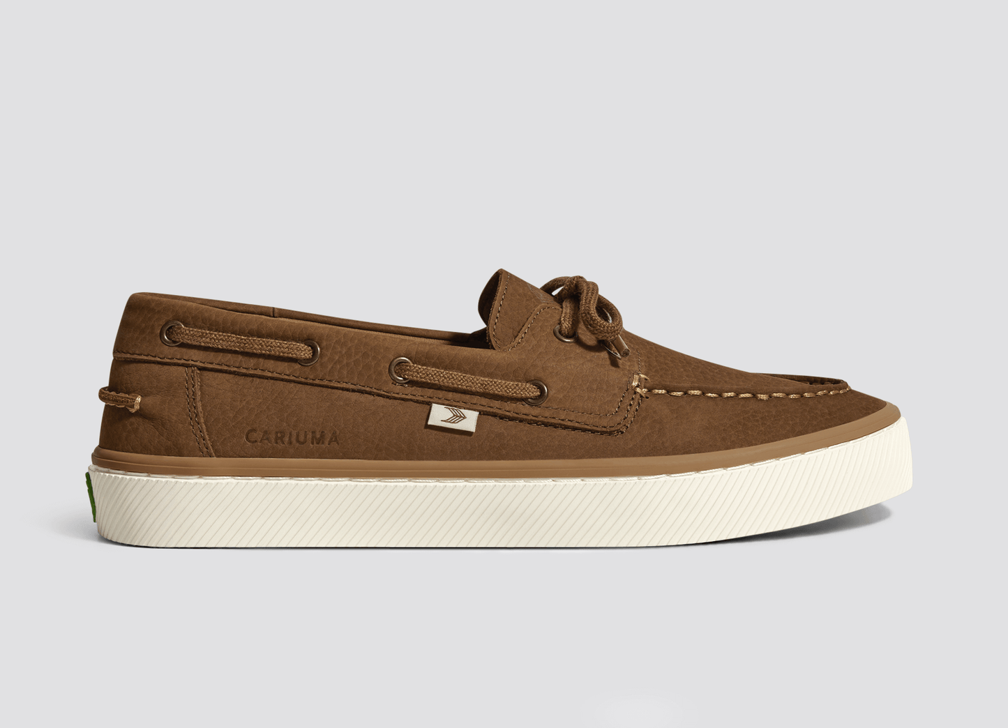 Maré Mocha Nubuck Boat Shoe