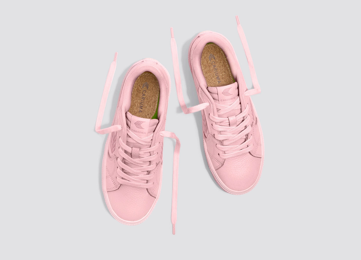 SALVAS All Bright Rose Premium Leather Sneaker