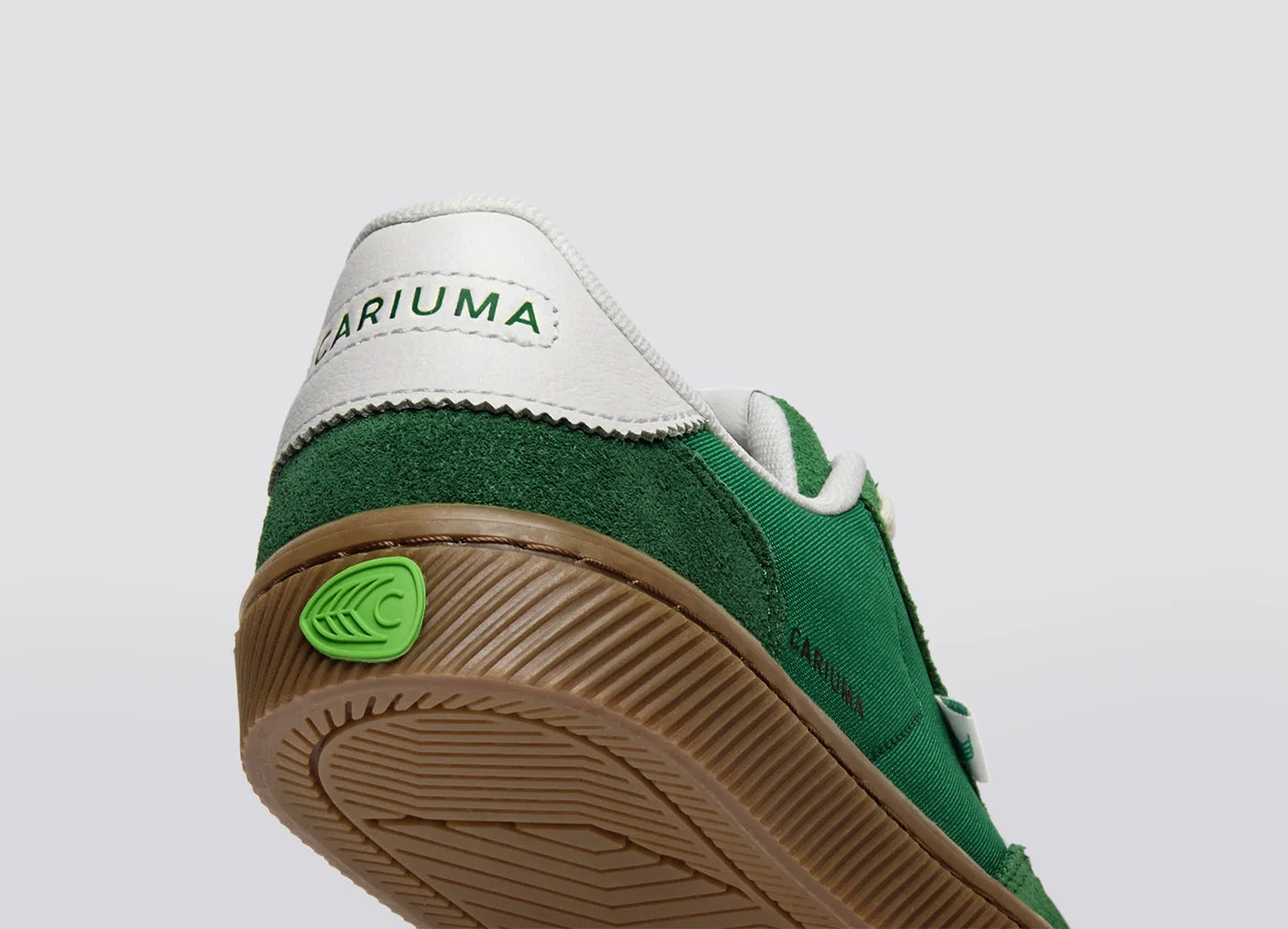 TOCA Green Nylon and Suede Sneaker