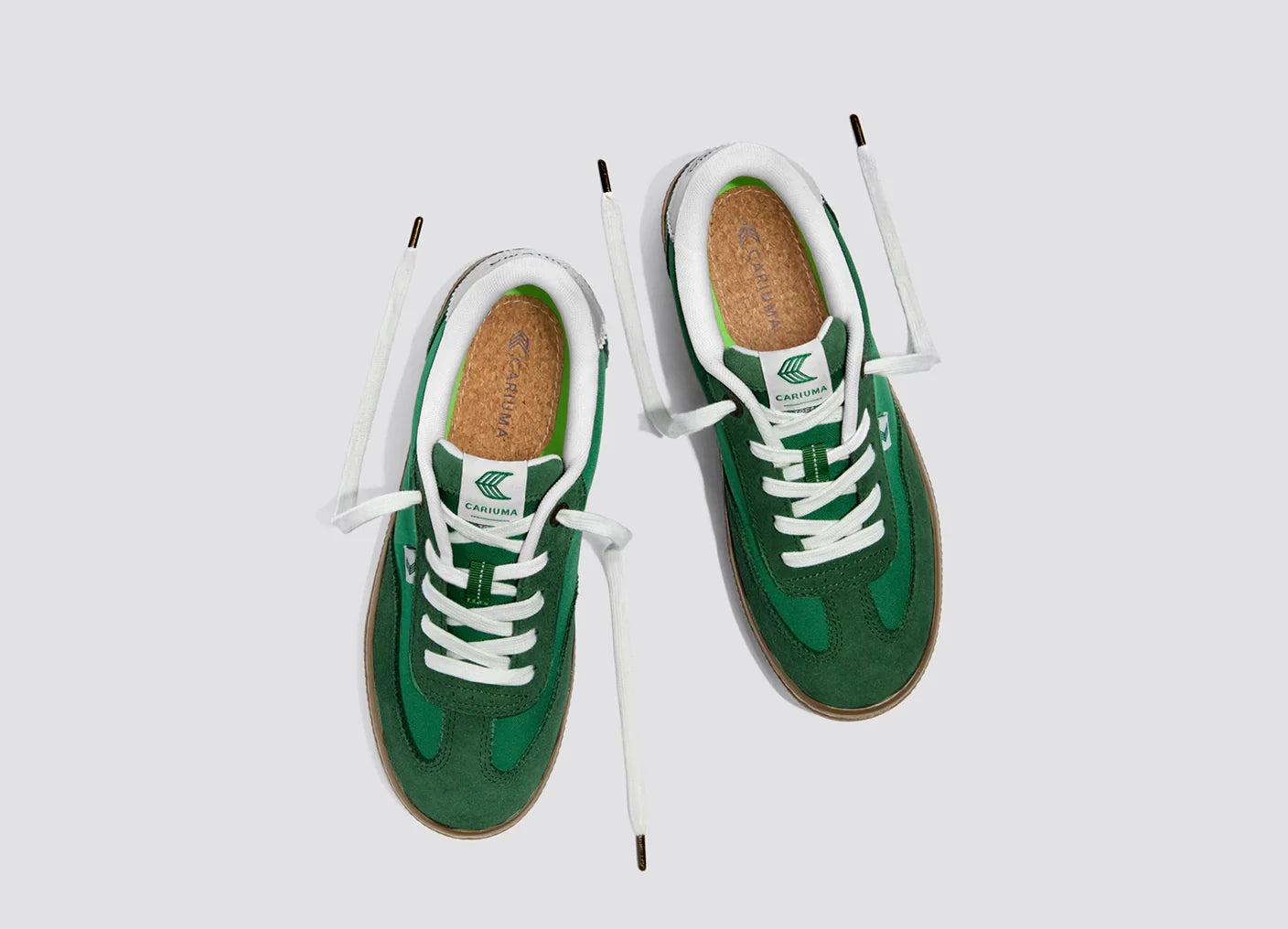 TOCA Green Nylon and Suede Sneaker