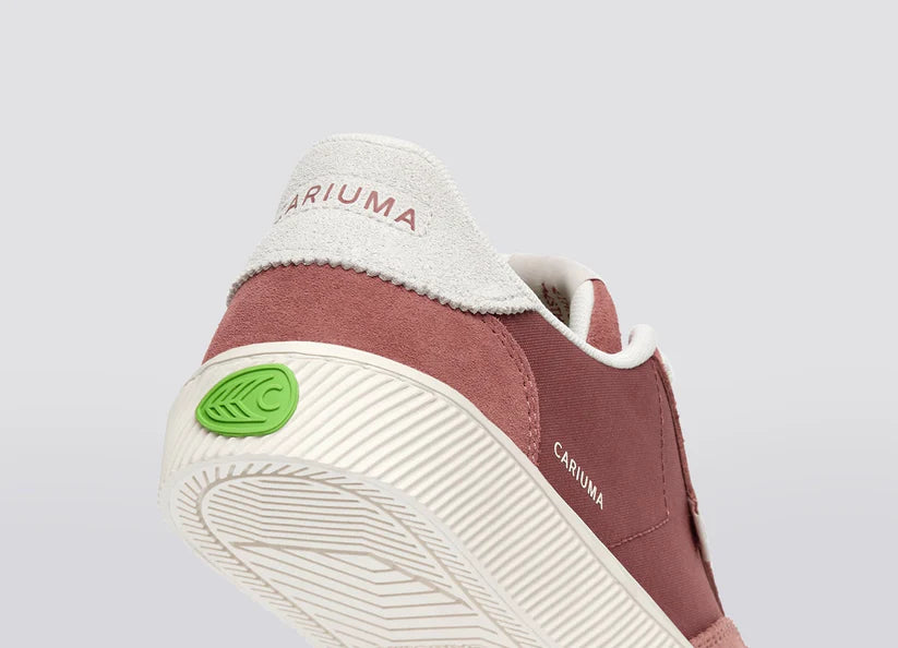 TOCA Withered Rose Suede Dark Rose Nylon Sneaker
