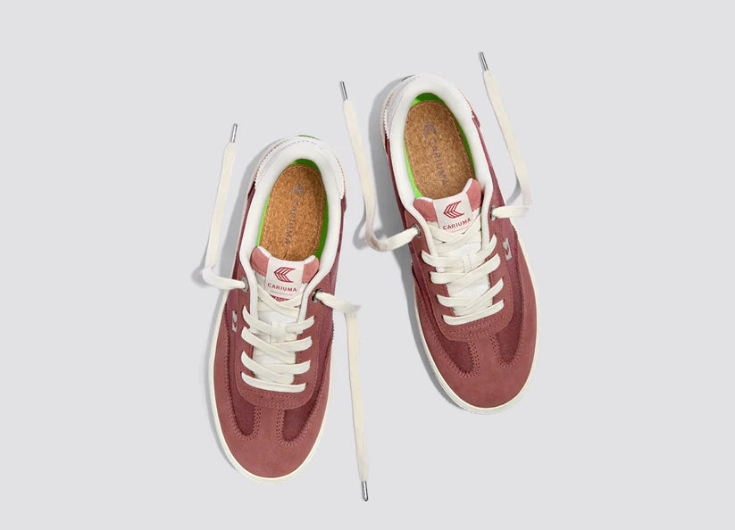 TOCA Withered Rose Suede Dark Rose Nylon Sneaker
