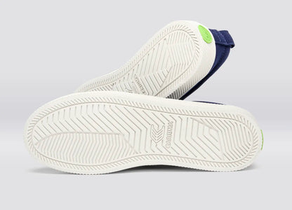 OCA Low Marine Blue Canvas Sneaker