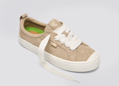 OCA Low Hairy Suede Desert Taupe