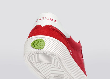 OCA Nylon and Suede Scarlet Red
