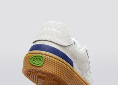 LUAN PRO Suede Smoke White