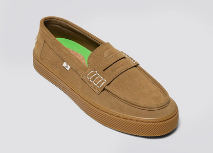 CAJU Gum Camel Suede Loafer