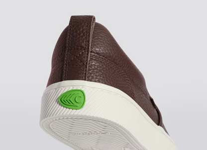 SLIP-ON Brown Premium Leather Sneaker