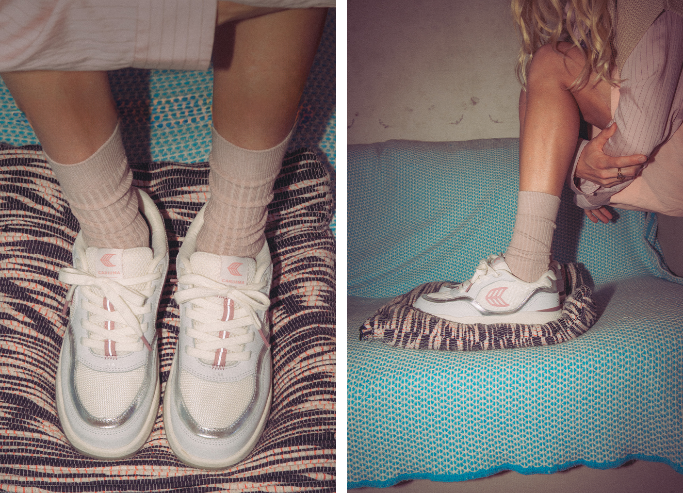 UBA Black Suede and Mesh Silver Accents Sneaker