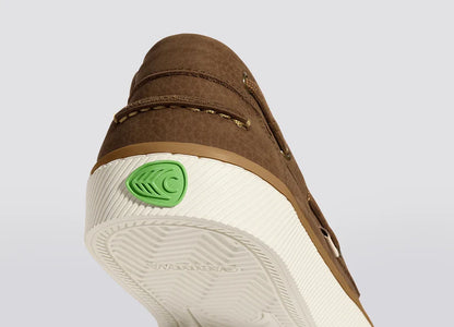 Maré Mocha Nubuck Boat Shoe