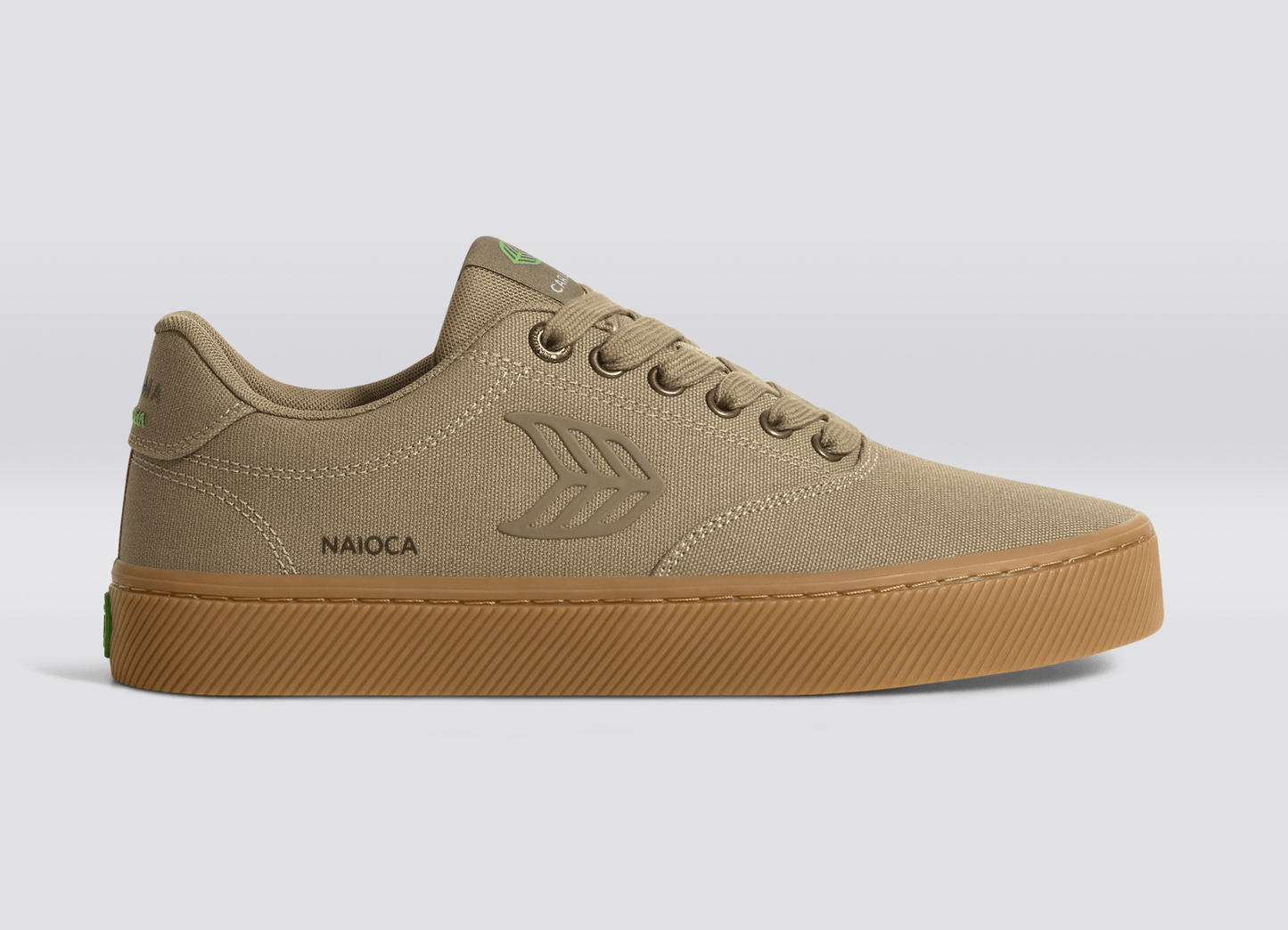 NAIOCA Gum Burnt Sand Canvas Sneaker