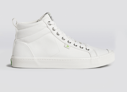 OCA High Off-White Canvas Sneaker