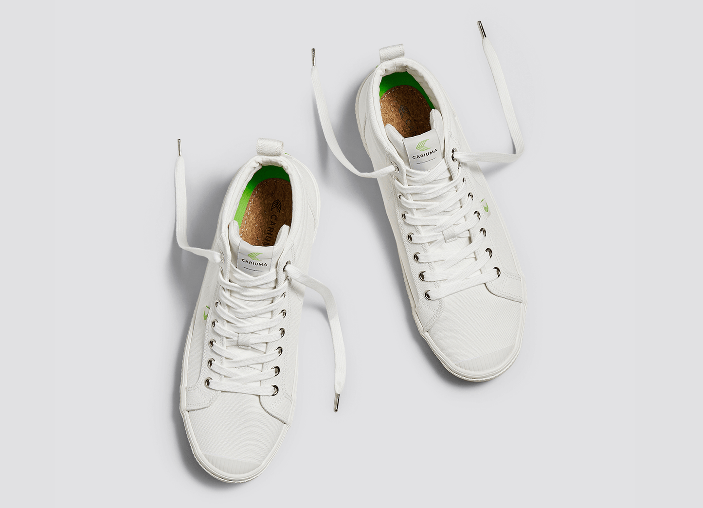 OCA High Off-White Canvas Sneaker