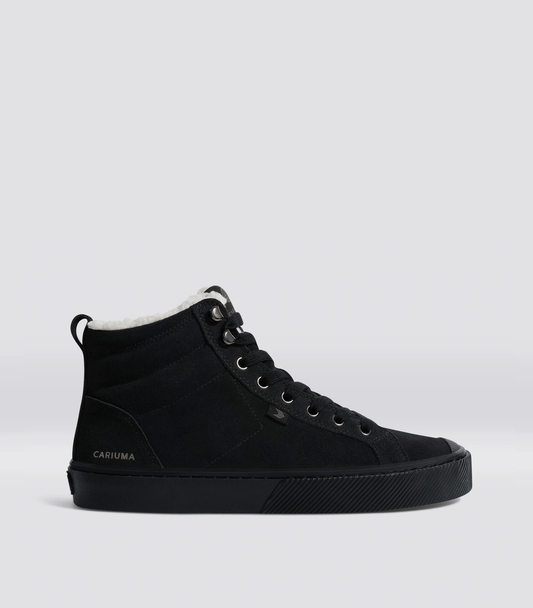 OCA Therma High All Black Suede Boot