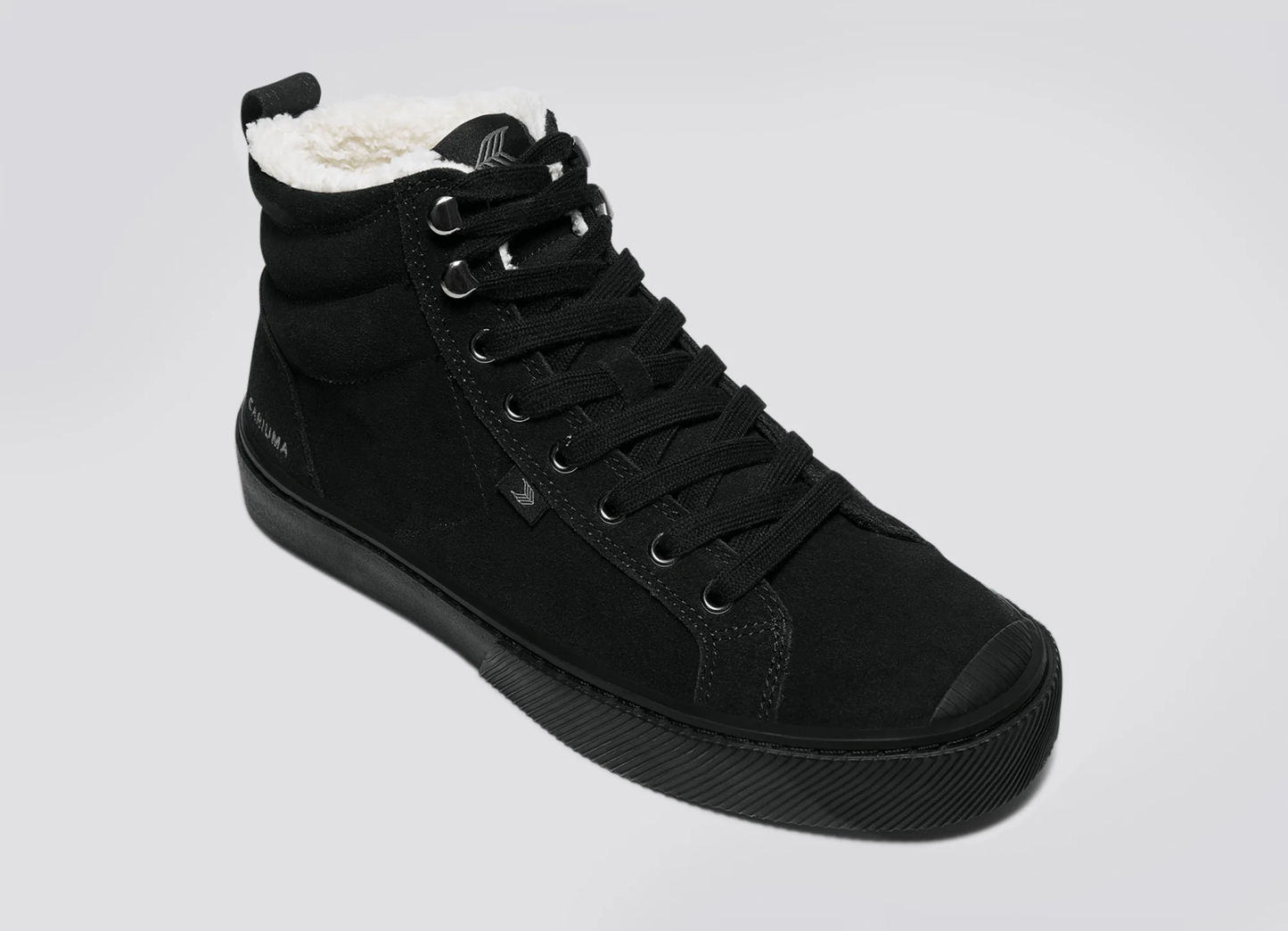 OCA Therma High All Black Suede Boot