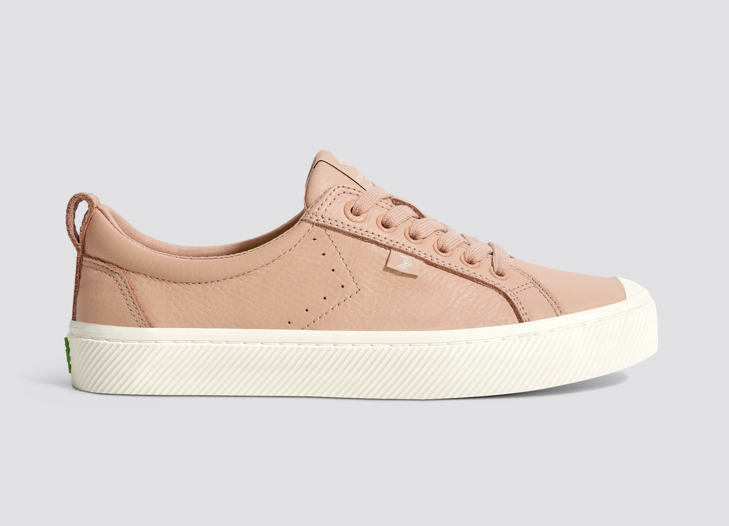 OCA Low Beige Premium Leather Sneaker