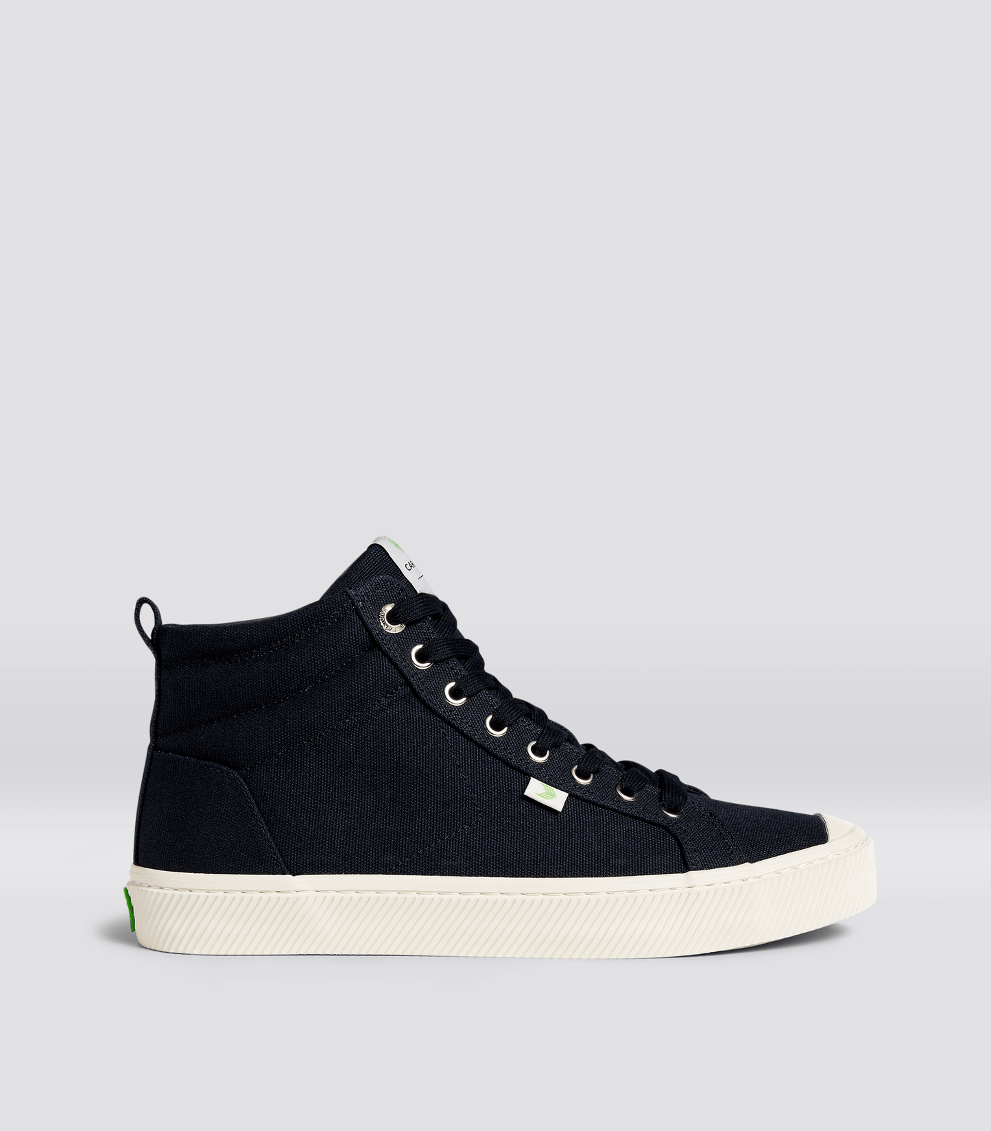 OCA High Black Canvas Sneaker