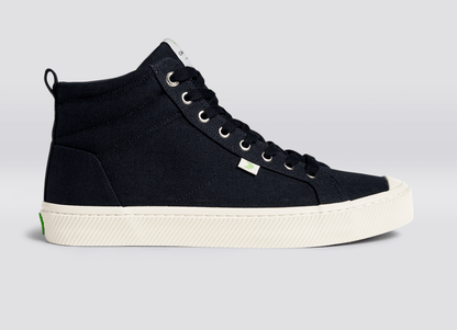 OCA High Black Canvas Sneaker