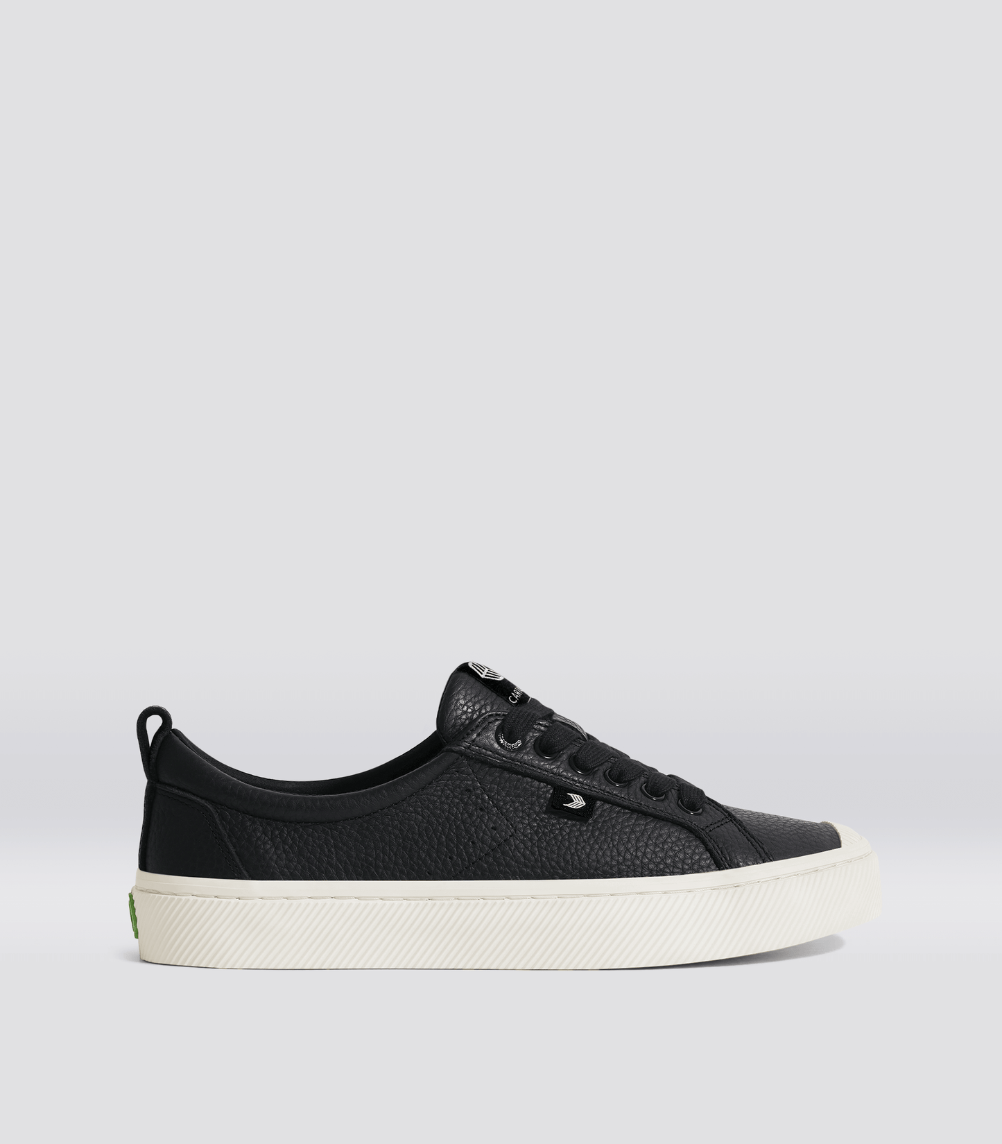 OCA Low Black Premium Leather Sneaker