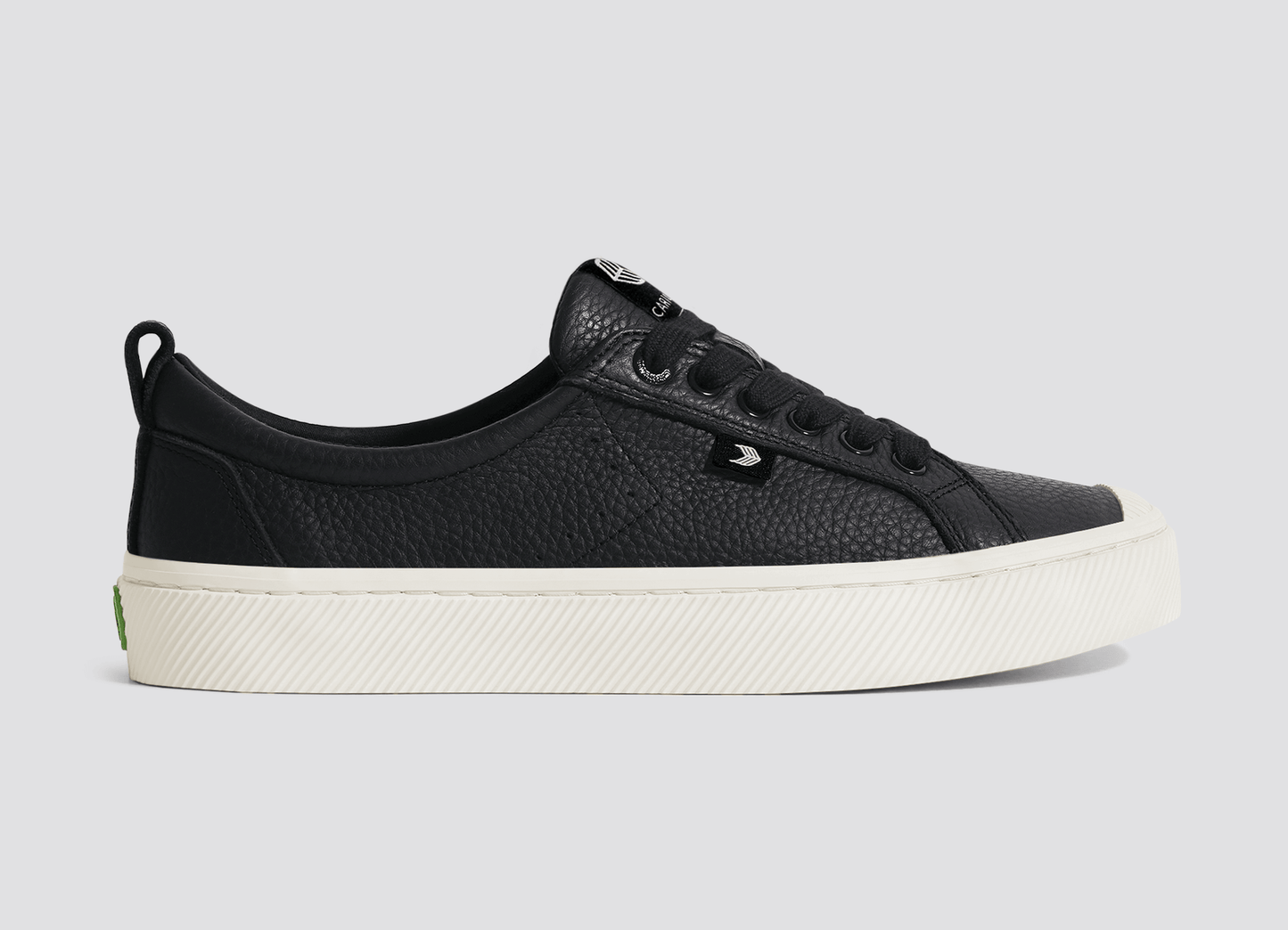 OCA Low Black Premium Leather Sneaker