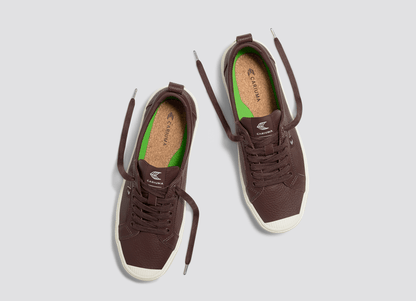 OCA Low Brown Premium Leather Sneaker