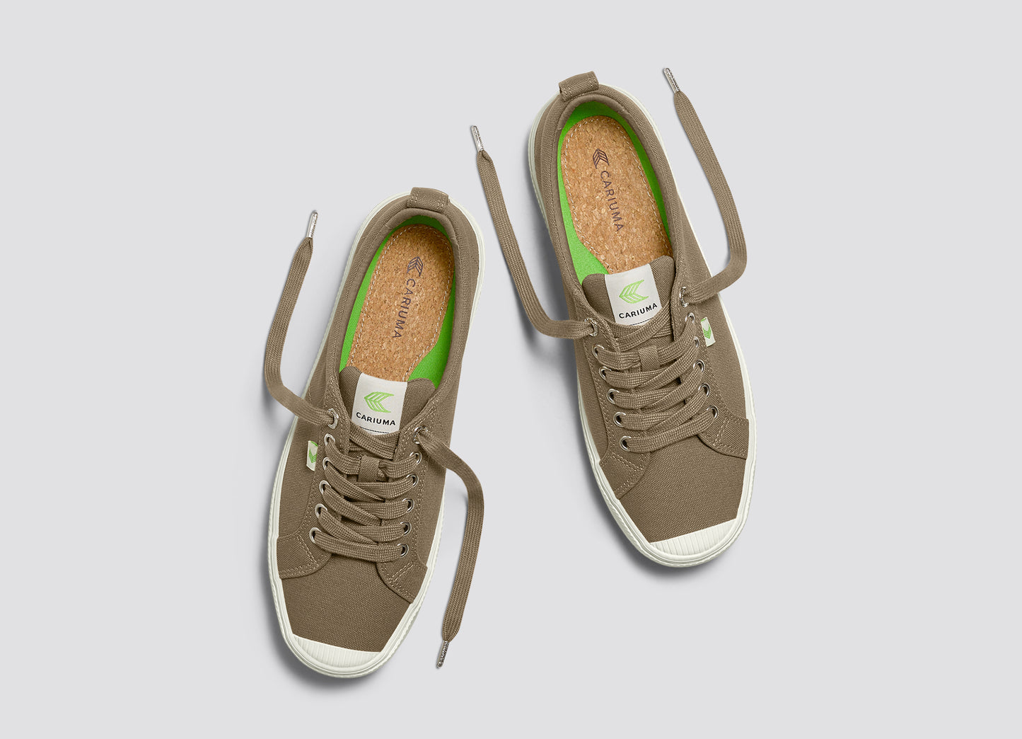 OCA Low Burnt Sand Canvas Sneaker