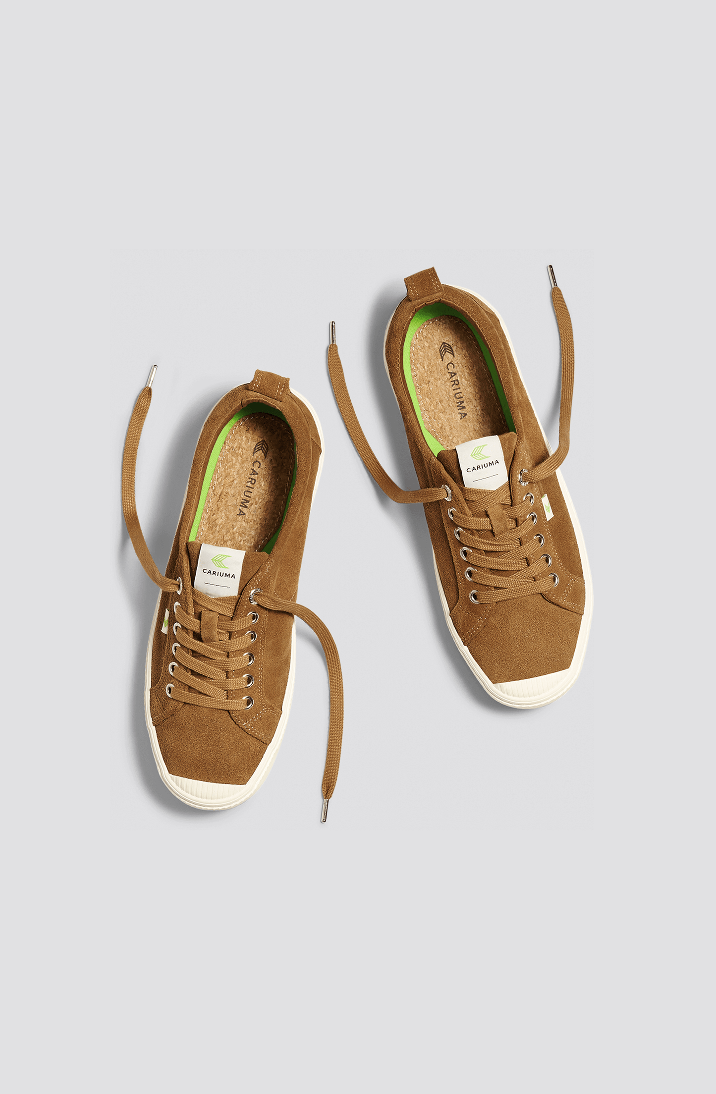 OCA Low Camel Suede Sneaker