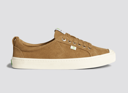 OCA Low Camel Suede Sneaker