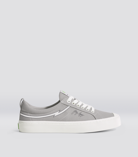 Gerry Lopez OCA Low Light Grey Canvas Sneaker