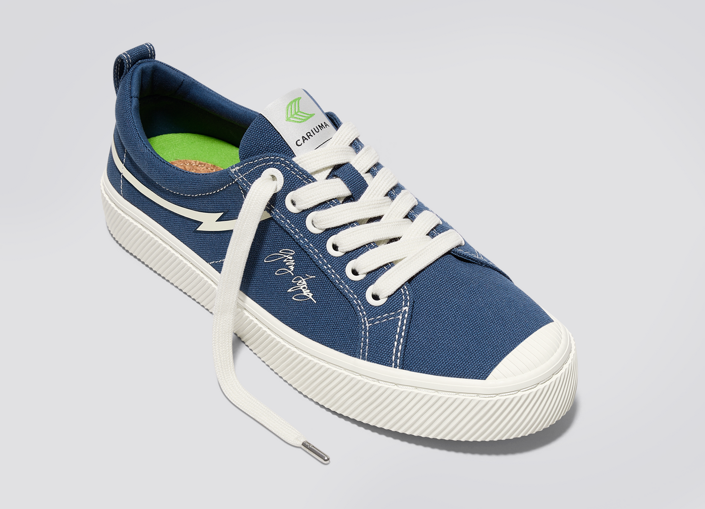 Gerry Lopez OCA Low Shadow Blue Canvas Sneaker