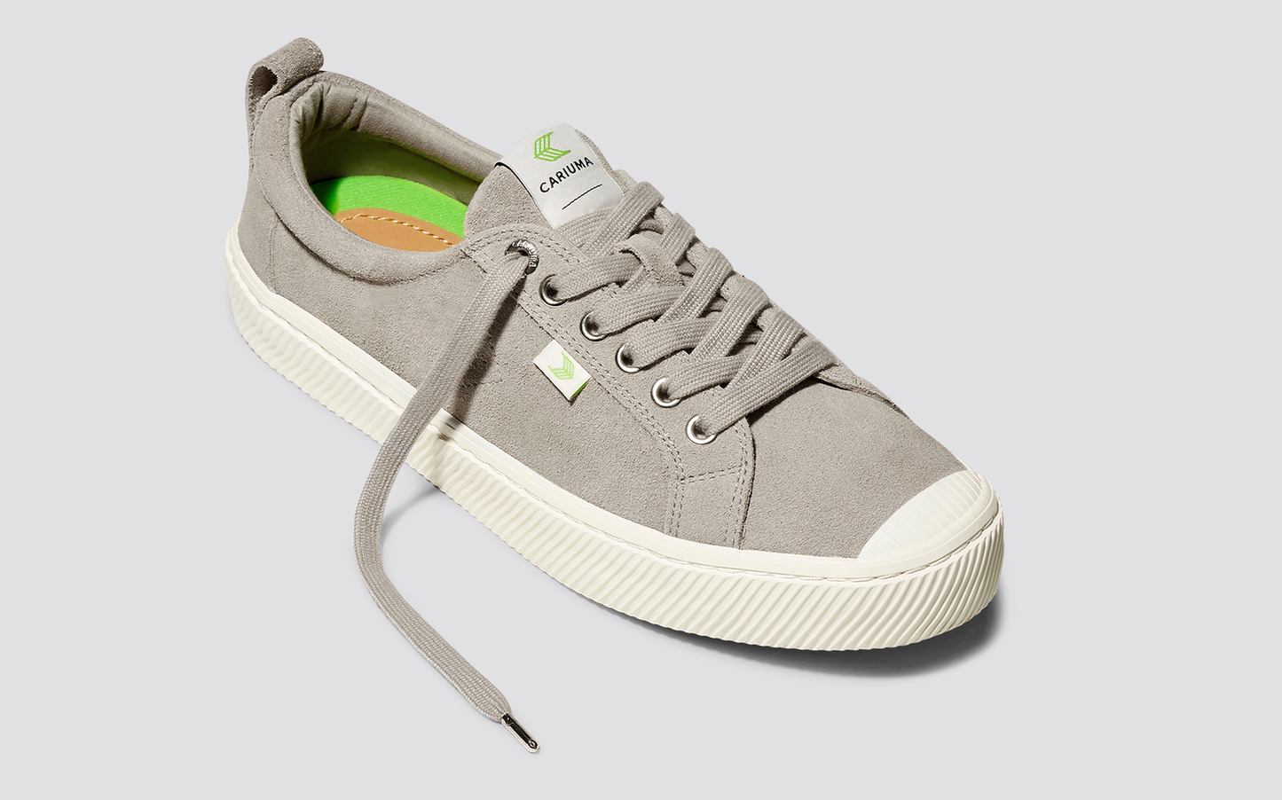 OCA Low Cloud Grey Suede Sneaker