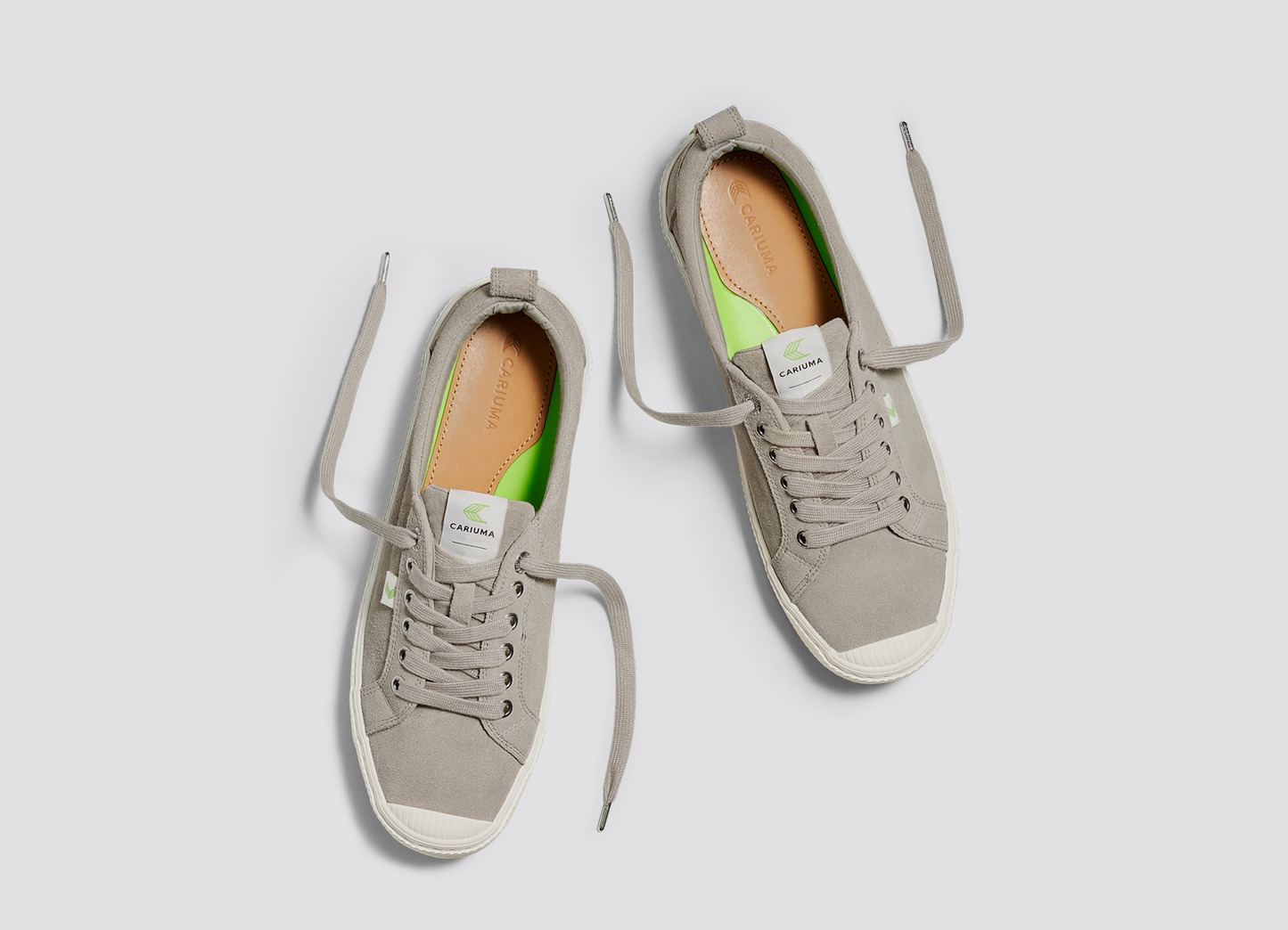 OCA Low Cloud Grey Suede Sneaker