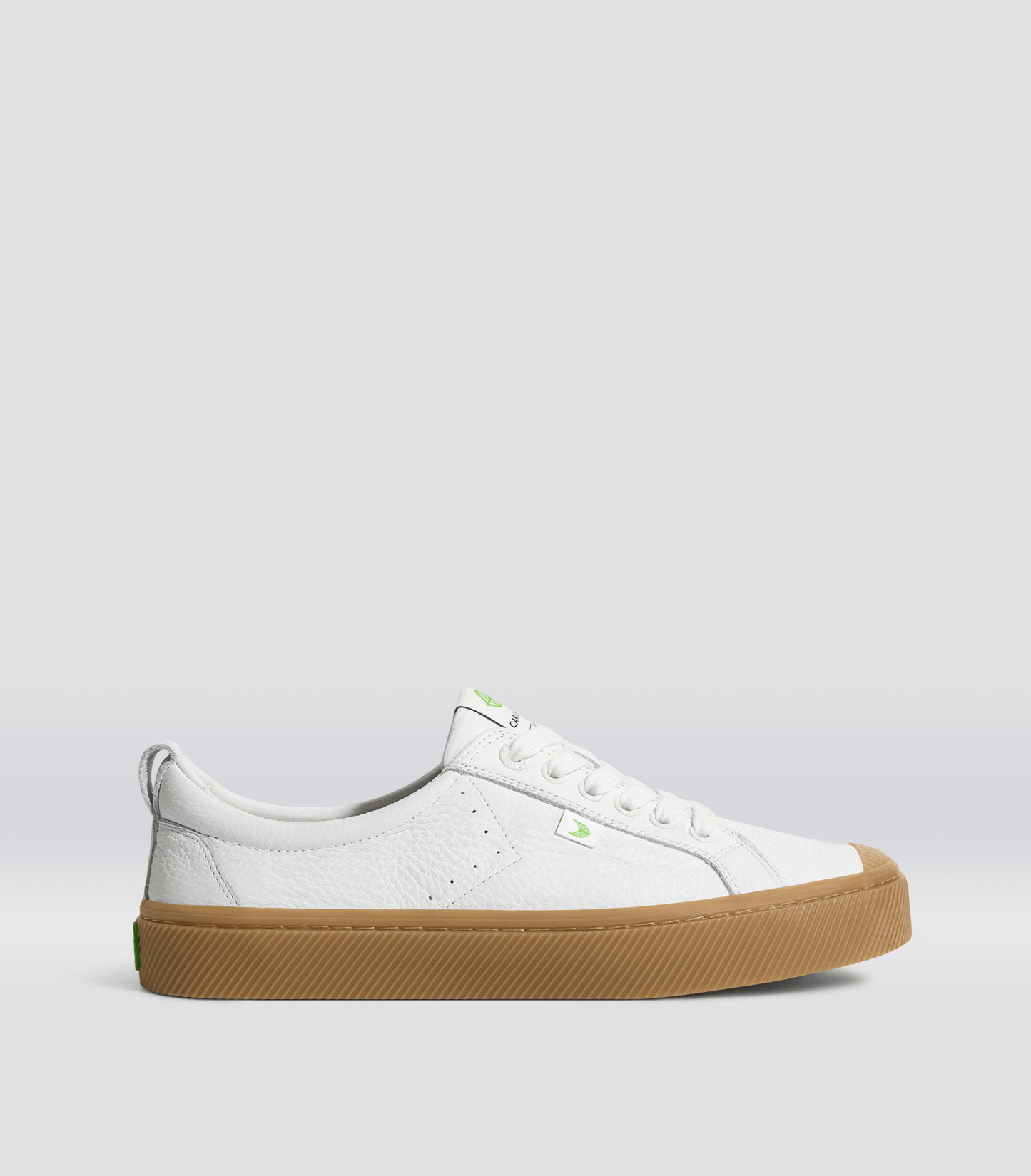 OCA Low Gum White Premium Leather Sneaker