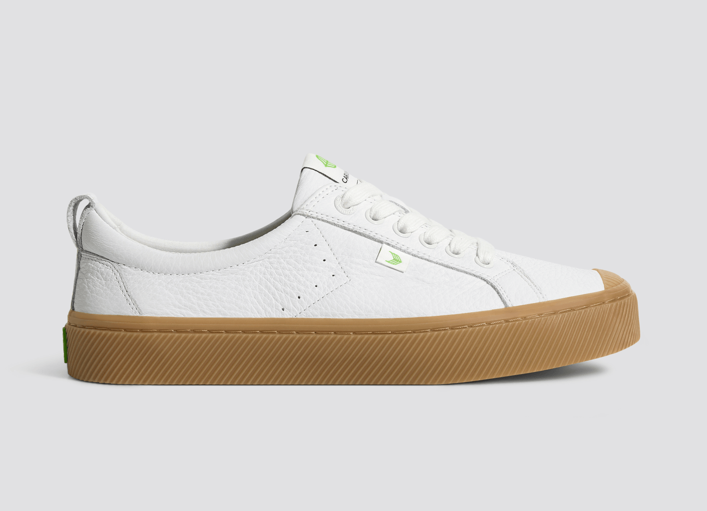 OCA Low Gum White Premium Leather Sneaker