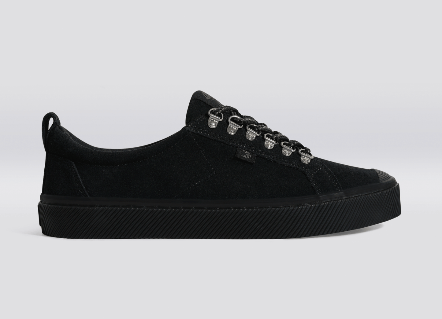 OCA Low Speedhooks All Black Suede Sneaker