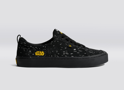 Oca Low Star Wars Collab Light Speed All Black Suede Sneaker