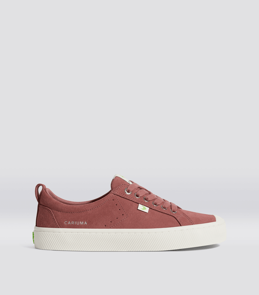 OCA Low Withered Rose Suede Sneaker