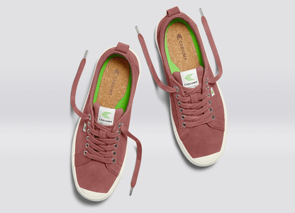 OCA Low Withered Rose Suede Sneaker