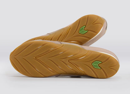 SUTAI Nylon and Suede Desert Taupe