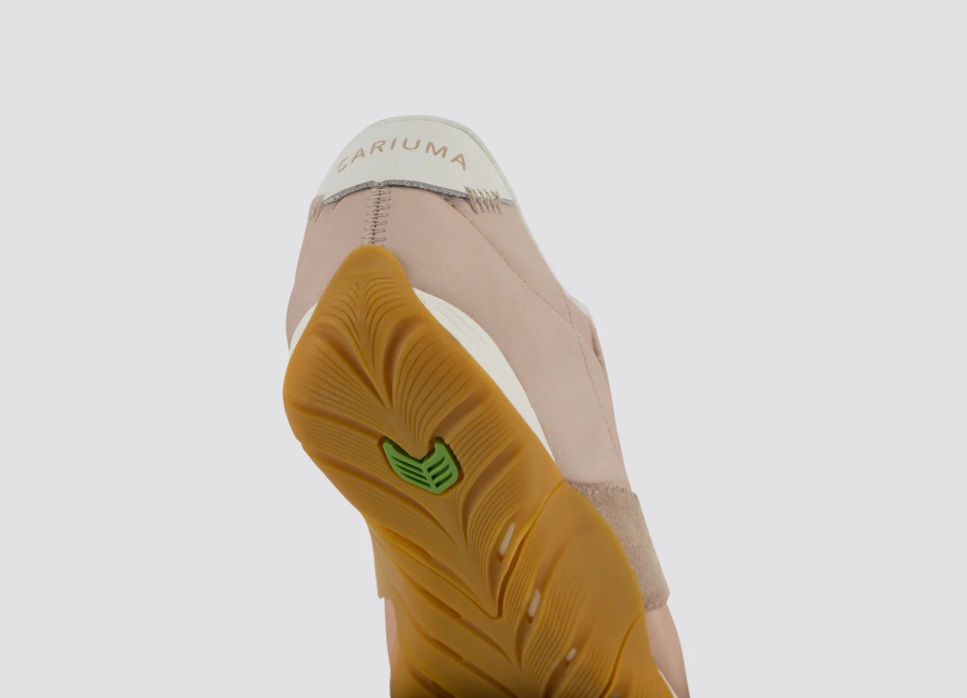 SUTAI Nylon and Suede Desert Taupe