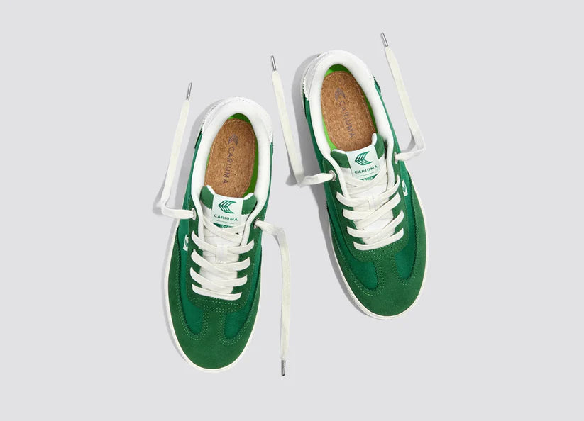 TOCA Abundant Green Suede Green Nylon Sneaker