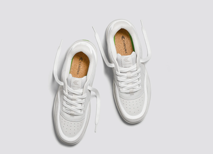 UBA Smoke White Suede White Logo Sneaker